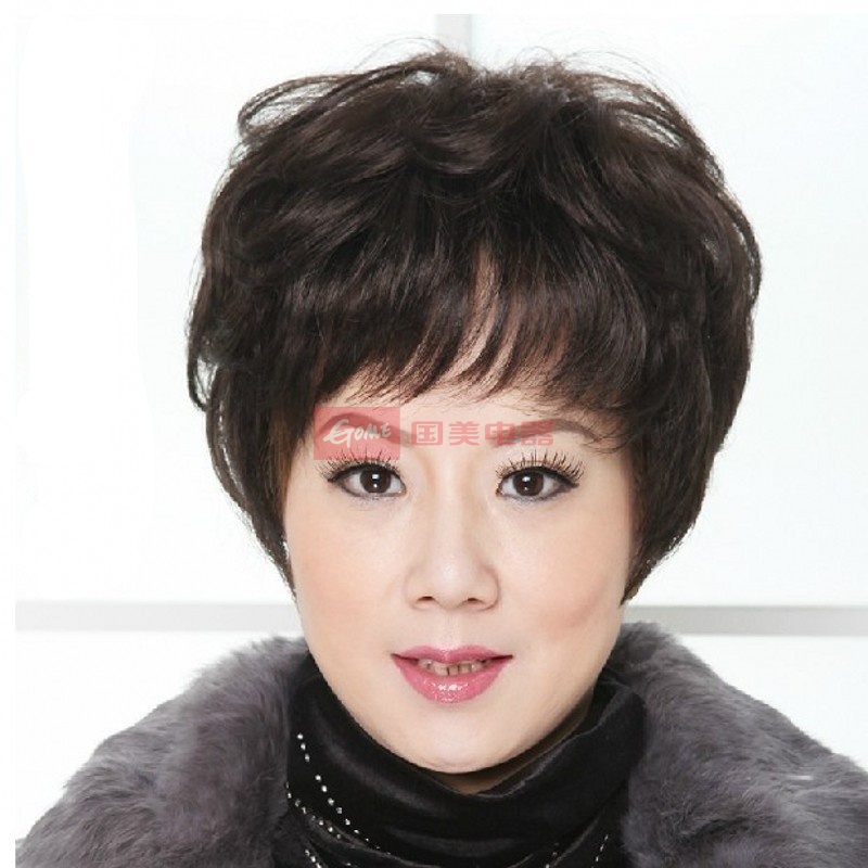 贝丽丝假发 仿真发 发套 <em>短发</em> <em>女</em> 仿真人发丝 中