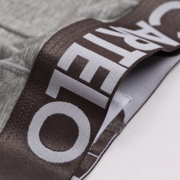 卡帝乐鳄鱼cartelo内裤 男士平角内裤莫代尔u凸囊袋4条礼盒装